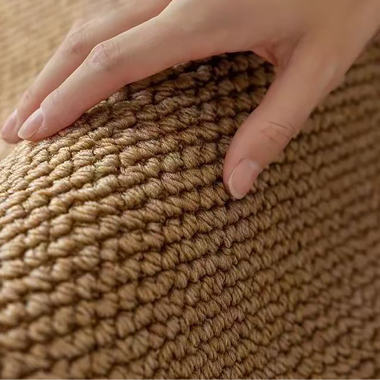 1pc, Pineapple Ring Woven Rug, Solid Color Long Strip Rug, Pineapple Ring Sisal-like Long Strip Rug, Nordic Style Washable Sisal Doormat, RV Indoor Mat, Tent Mat, Hallway Floor Mat, Camping Mat, Suitable for Outdoor Camping, Hiking, Road Trips - Image 11