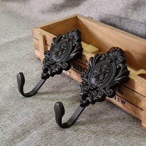 Bohemian Wall Hook - Ornate Vintage Coat Hanger with Anti-Rust Finish for Bathroom, Bedroom & Entryway | Easy Mount