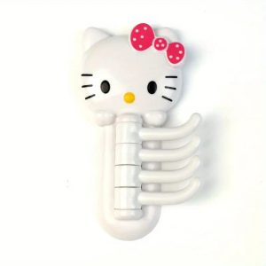 1pc Hello Kitty Cute Rotating Hook - Suitable for towels, bags, and keys, seamless wall decorations, ideal for kitchens and bathrooms, it is the best gift choice for Halloween, Christmas, Valentine's Day, and Thanksgiving