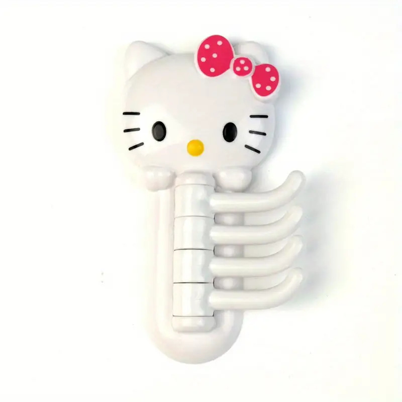 1pc Hello Kitty Cute Rotating Hook – Suitable for towels, bags, and keys, seamless wall decorations, ideal for kitchens and bathrooms, it is the best gift choice for Halloween, Christmas, Valentine’s Day, and Thanksgiving