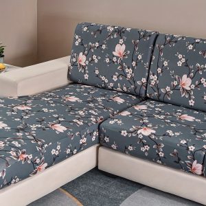 All-Inclusive Elastic Printed Sofa Cover Cushion And Backrest Cover, Suitable for All Seasons in The Living Room